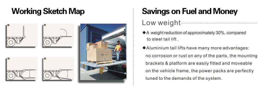trailer gate lift assist Assistência de elevador de portão do trailer