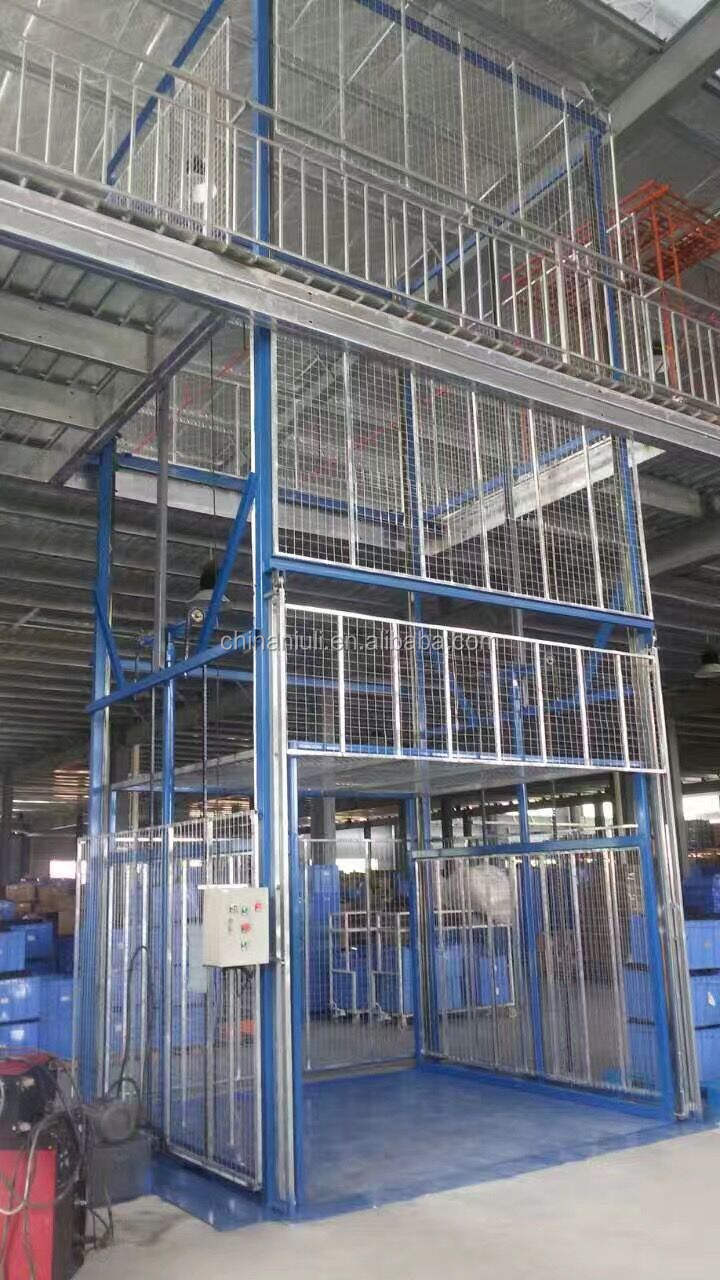 elevación de mesa de tijera hidráulica