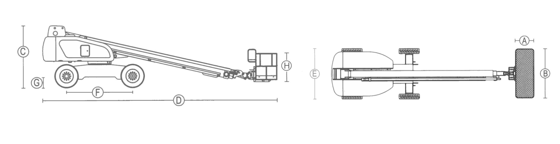 Location de lifting du boom pr&egrave;s de moi